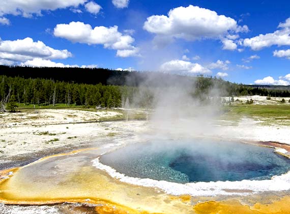 Geothermal Energy: The heat released from the earth's core